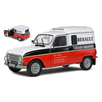 RENAULT 4LF4 VEHICULE INDUSTRIEL 1988 WHITE/RED 1:18 Solido Veicoli Commerciali