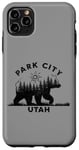 Coque pour iPhone 11 Pro Max Park City Utah Vacation Ours Forêt Soleil