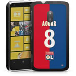DeinDesign Coque Compatible avec Nokia Lumia 620 Étui Housse Olympique Lyon Olympique Lyonnais Aouar