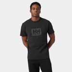 Helly Hansen Herr HH Box Mjuk Bomulls T-shirt Svart L