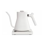 ELECTRIC POURING KETTLE - 0.9 LITRES, MATTE WHITE (UK PLUG)