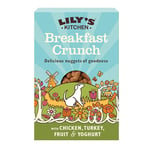 Lily's Kitchen Natural Adult Dry Dog Food - Breakfast Crunch Chicken, Turkey & Yoghurt - Complete Meal Recipes (6 Boxes x 800g)