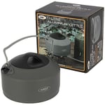 NGT Carp Fishing Camping Kettle Hunting 1.1 Litre Gun Metal Aluminium Kettle