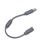 Tiliyhello Adaptateur De Cable Détachable Usb Pour Manette Filaire Microsoft Xbox 360 Gris (1 Pièce)