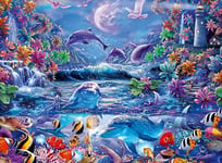 Ravensburger - Puzzle Adulte - Puzzle 500 pièces Phosphorescent - Glow in The Dark - La Magie du Clair de Lune - Adultes et Enfants à partir de 10 Ans - Puzzle de qualité supérieure - 12000478