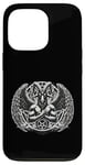 Coque pour iPhone 13 Pro Gothique Occulte Baphomet Goth Dark Magic Punk Rock Death Metal