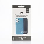 We coque de protection SILICONE APPLE IPHONE 16 Bleu - Compatible MAGSAFE