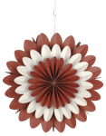 Adventsstjärna papp blomma 46 cm, Northlight