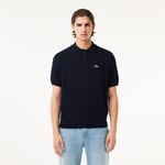 Lacoste Pull polo relaxed fit coton Taille L Bleu Marine