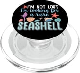 Im Not Lost - Im Looking For A Rare Seashell PopSockets PopGrip pour MagSafe