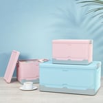 Plastic Toy Storage Container Pink/Blue Clothing Storage Box  Home Storage