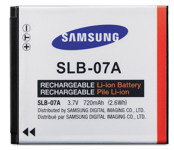 Original Samsung SLB-07A Battery for Digimax PL150 PL151 PL171 ST45 UK