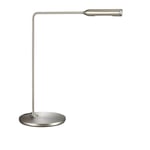 Lumina - Flo Desk Standard Brushed Nickel - Skrivbordslampor - Foster + Partners - Silver