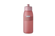 Mepal - Bouteille de Sport Ellipse - Bouteille d'Eau pour le Sport et les Loisirs - Bouteille de Boisson Sportive avec bec Souple - Lavable au Lave-vaisselle et sans BPA - 500 ml - Vivid mauve