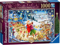 Ravensburger Santas Christmas Party, 1000pc 2016 Limited Edition Jigsaw Puzzle