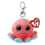 TY Beanie Boos Clip Sheldon Bläckfisk multifärg