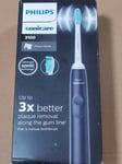 Philips Sonicare Electric Toothbrush 3100 Black With Pressure Sensor HX3671/14