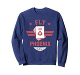 Top Gun Maverick Fly Like A Phoenix Card Deck Sweatshirt