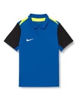 Nike Mixte Enfant Short Sleeve Polo Y NK DF Acdpr24 SS Polo K, Royal Blue/Black/Volt/White, FD7604-463, XL