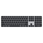 Apple Magic Keyboard avec Touch ID et pavé numérique : Bluetooth, Rechargeable. Compatible avec Les Ordinateurs Mac dotés d’Une Puce Chinois (Pinyin), Touches Noires