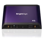 BRIGHTSIGN Professional 4K player with dynamic memory allocation  optimized motion graphics  4k content  PoE+ & Live TV  full open GL ES  and dynamic