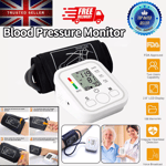 2024 Digital Automatic Blood Pressure Monitor Upper Arm BP Machine Heart Rate UK