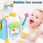 Foam Cone Factory Gift Bathtub Toy Bubble Machine Ice Creams Maker Bath Toys