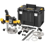 Håndoverfres DeWalt DCW620NT-XJ; 18 V (uten batteri og lader)