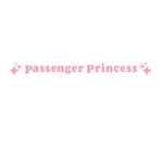 6st Passagerar Princess Stickers Brev Bil Backspegel Pink