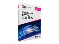 Bitdefender Total Security Multi-Device 2019 - Version Boîte (2 Ans) - 10 Dispositifs - Win, Mac, Android, Ios - Français)