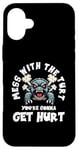 Coque pour iPhone 16 Plus Mess With The Turt You re Gonna Get Hurt Tortues tortues