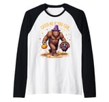 Catch Me If You Can After Pie Thanksgiving Raglan Baseball Tee