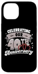 iPhone 14 40th Wedding Anniversary Celebrating 40 Years Matching Gift Case