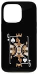 Coque pour iPhone 13 Pro Black History Month - Carte de la Reine Spade Africaine Noire - Fille Afro