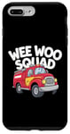 iPhone 7 Plus/8 Plus Funny Firefighter Art For Men Women Kids Fire Truck Fireman Case