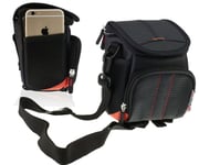 Navitech Black Bag For The Panasonic Lumix DMC-FT30EB-K