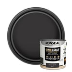 Ronseal One Coat Everywhere Paint Black Pepper Matt 2.5L