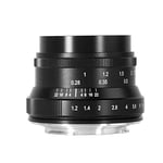 7artisans Objectif 35 mm f1.2 Mark II APS-C pour Appareil Photo Compact sans Miroir MFT Marco Four Three M4/3 pour Panasonic GF1 GF2 GF3 GF5 GF6 GF7 GF8 GF9