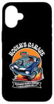 iPhone 16 Plus Roger's Garage Hotrod Classic Car Design for the Name Roger Case