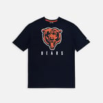 New Era NFL Games Slogan T-Shirt surdimensionné Chicago Bears NSN Bleu Marine