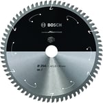 Bosch Professional 2608837780 Blade Standard (for Aluminium, 254 x 30 x 2.4 mm, 68 Teeth Accessories: Cordless Circular Saw), 254 mm x 30 mm