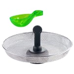 SPARES2GO Fryer Chip Tray Snacking Grid Basket & Serving Spoon compatible with Tefal SERIE 001-1 Series Actifry 1kg 1.2kg Air Fryer