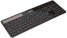 Logitech K750 Wireless Solar Keyboard Swiss QWERTY Layout - Black