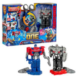 Pack de 2 figurines Transformers One Robot Battlers Optimus Prime et Megatron