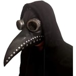 IC KEEHOM Pestdoktor Mask, Latex Lång Näsa Fågelnäbb Mask Pestnäbb Mask Doktor Fågel Mask Nit Steampunk