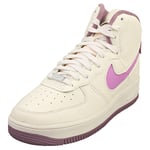 Nike Af1 Sculpt Womens Ivory Fuchsia Fashion Trainers - 5.5 UK