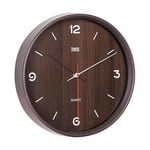 Teesa Horloge Murale Analogique Universel 30 cm TSA0048DB Brun Foncé