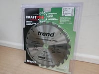 TREND 250MM X 30MM 24T TCT TABLE MITRE SAW BLADE CSB/cc25024 DEWALT