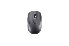 DELTACO – Wireless travel mouse with 6 buttons, silent, 1600 DPI, black  (MS-809)