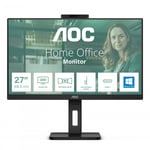 AOC Q27P3CW platta pc-skärmar 68,6 cm (27") 2560 x 1440 pixlar Quad HD LED Svart